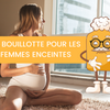 Femme enceinte bouillotte