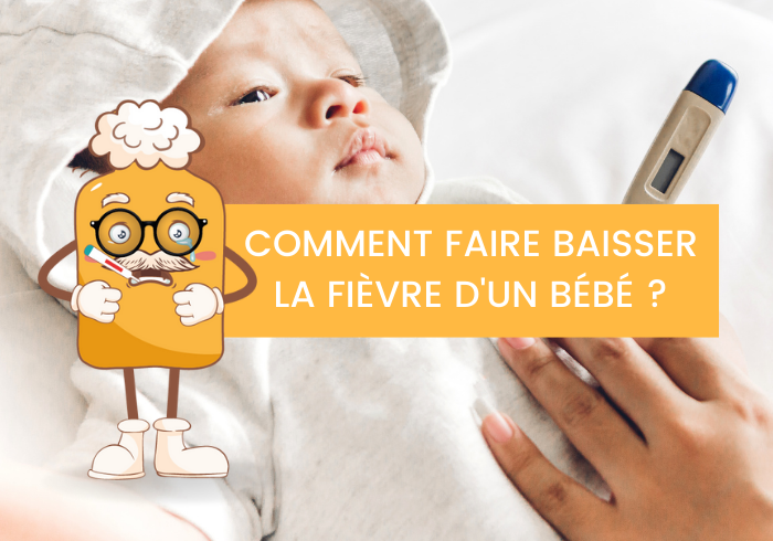 Comment faire baisser la fièvre d'une bébé