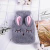 Bouillotte Cocooning Lapin Gris