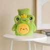 Bouillotte Douce Grenouille Verte