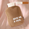 Bouillotte Douce Originale “Give me a hug” Marron