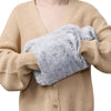 Bouillotte Fourrure avec Poche à Main Stylé
