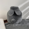 Bouillotte Lapin Mignon Gris