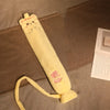 Bouillotte Longue Chat Mignon Jaune