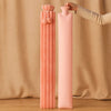 Bouillotte Longue Douillette à Pompons Rose