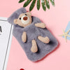 Bouillotte Ours en Peluche Gris Foncé