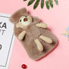 Bouillotte Ours en Peluche Marron