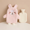 Bouillotte Peluche Moelleuse Rose