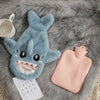 Bouillotte Peluche Requin Bleu