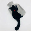 Bouillotte en Fourrure Chat Noir
