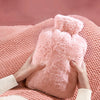 Bouillotte en Fourrure Rose
