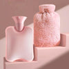 Bouillotte en Fourrure Rose Unique