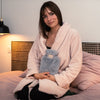 Bouillotte fourrure cocooning hivernale Grise