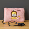Bouillotte Électrique Rose Lion