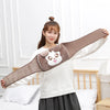 Ceinture Bouillotte Marron Femme Singe