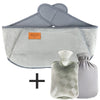 Lot de Ceinture et Bouillotte Relaxant Gris