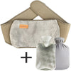 Lot de Ceinture et Bouillotte Relaxant Marron