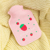 Mini Bouillotte Rose Fraise