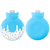 Petite Bouillotte Donut Micro-ondable Bleu