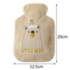 Petite Bouillotte Fourrure Ours Originale